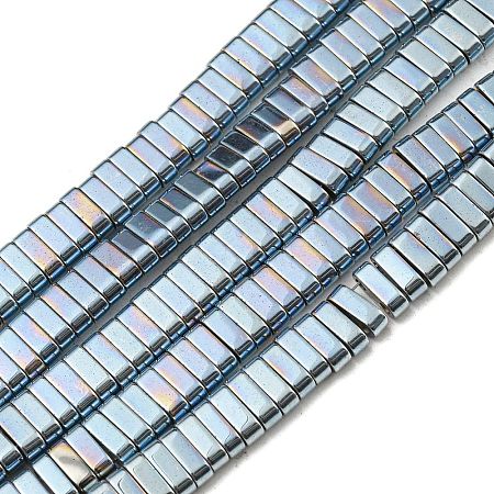 Electroplated Non-magnetic Synthetic Hematite Beads Strands G-C106-B02-03A-1