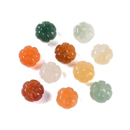 Natural Green/Yellow/Pink Aventurine Beads G-L604-A01-01-1