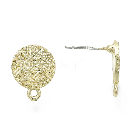 Alloy Stud Earring Findings LS-PALLOY-S121-66-1
