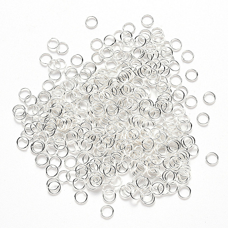 Brass Open Jump Rings LS-X-KK-S358-001S-1
