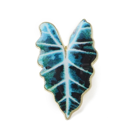 Leaf Enamel Pins JEWB-S040-01E-G-1