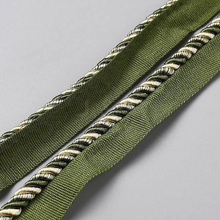 Polyester Twist Lip Cord Trim SRIB-WH0011-234-1