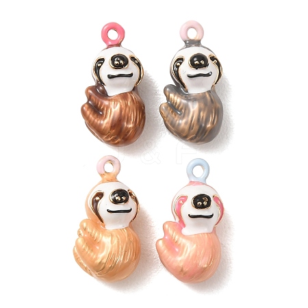Alloy Enamel Pendants AL-CBA61EE-05-1