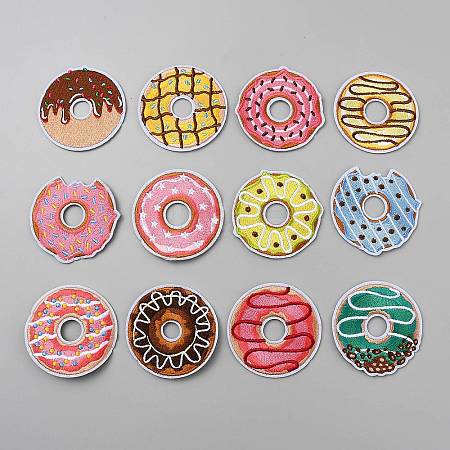 Computerized Embroidery Cloth Iron On/Sew On Patches PATC-WH0021-007-1