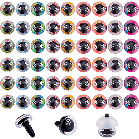 Resin Doll Eyes Cabochons DIY-FH0009-78-1