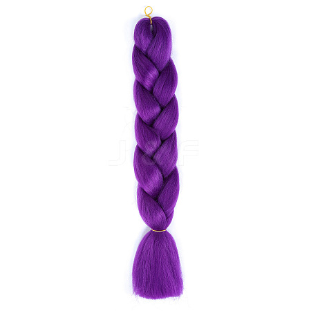 Long Single Color Jumbo Braid Hair Extensions for African Style - High Temperature Synthetic Fiber ST4075437-1
