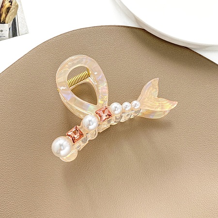 Fish Acrylic Claw Hair Clips PW-WGDC66D-03-1