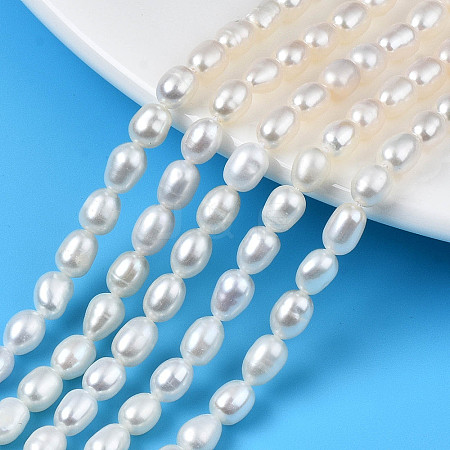 Natural Cultured Freshwater Pearl Beads Strands PEAR-N012-04C-1