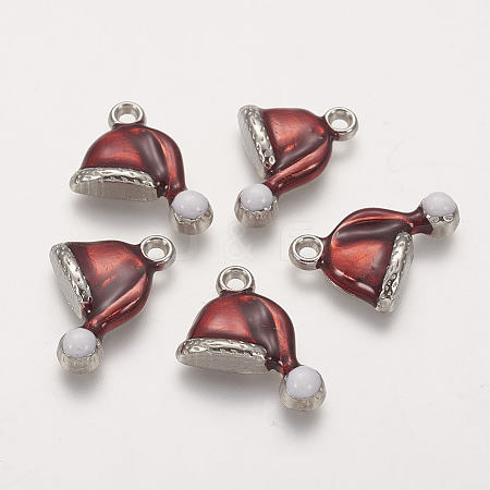 Brass Enamel Pendants LS-KK-Q217-1-FF-1