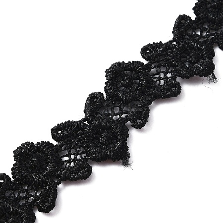 Polyester Lace Trim OCOR-WH0067-32-1