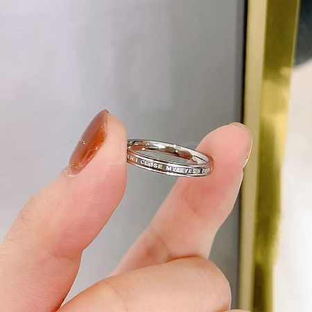 201 Stainless Steel Finger Rings FS-WG7AFE1-13-1