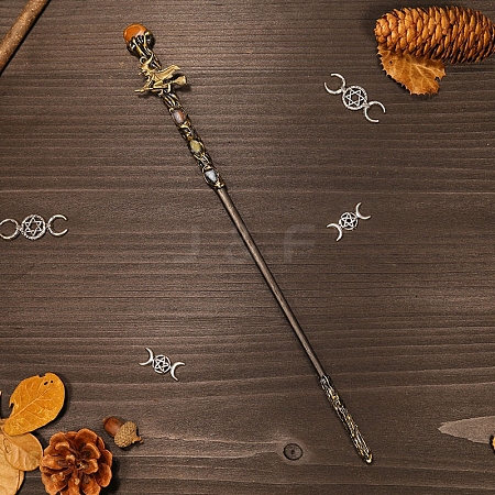 Natural Tiger Eye Magic Wands PW-WG36E2A-34-1