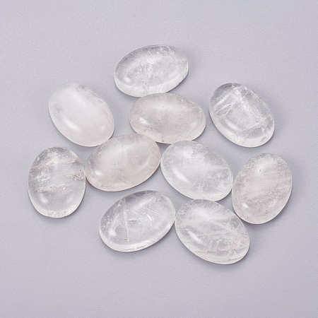 Natural Quartz Crystal Cabochons G-I219-07A-1