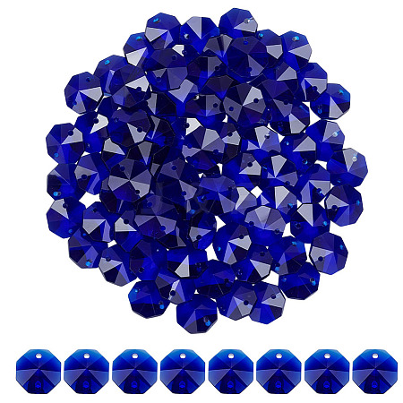 80Pcs Glass Sew on Rhinestones GLAA-ME0001-15B-1