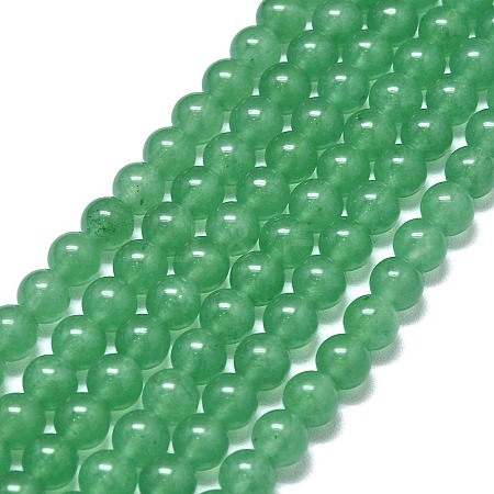 Natural Malaysia Jade Beads Strands G-L645-C01-6mm-13-1
