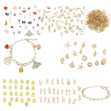 DIY Bracelets Making Kit DIY-GL0007-14-1