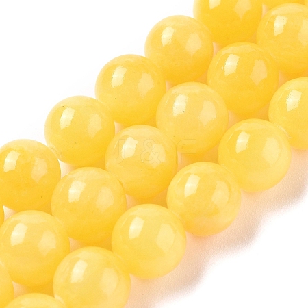 Natural Mashan Jade Beads Strands LS-G-H1626-10MM-06-1