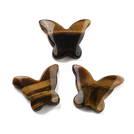 Natural Tiger Eye Pendants G-H007-07K-1