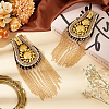 Fingerinspire 2Pcs Tassel Epaulettes DIY-FG0005-38A-5