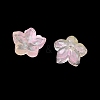 Dyed & Heated Glass Bead Caps GLAA-Z019-02J-2