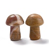 Natural Picture Jasper Mushroom Gua Sha Stone G-L570-A12-2