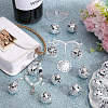 SUNNYCLUE 24Pcs Mirror Ball Reflective Ball Pendants AJEW-SC0002-62-4