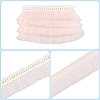 5Yards Polyester Lace Ribbon SRIB-GF0001-74A-7