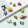 Mixed Animal Handmade Porcelain Beads PORC-L027-03-6