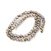 Electroplate Glass Beads Strands LS-EGLA-A040-01E-2