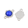 Alloy Resin Sun Connector Charms RE-CBA4818-03B-2
