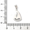 Brass Enamel Pendants KK-H534-05P-01-3