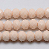 Imitation Jade Glass Bead Strands GLAA-F001-3x2mm-14-1