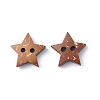 Lovely Stars 2-hole Basic Sewing Button NNA0Z19-4