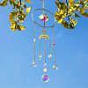 Glass Round Pendant Decorations PW-WG53718-01-1