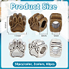 Tibetan Style European Beads MPDL-PH0001-02-2
