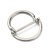 Alloy Buckle Clasps FIND-WH0143-82B-P-1