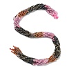 Gradient Color Natural Colorful Tourmaline Beads Strands G-ONLY-T-A07-01-3