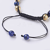 Adjustable Nylon Cord Braided Bead Bracelets BJEW-P078-03A-3