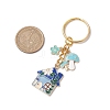 2Pcs Alloy Enamel Keychain KEYC-JKC01035-3