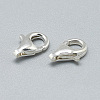 925 Sterling Silver Lobster Claw Clasps STER-T002-226S-2