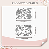 Carbon Steel Cutting Dies Stencils DIY-WH0309-2295-2