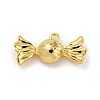 Brass Micro Pave Clear Cubic Zirconia Pendants KK-O008-01C-G-1