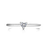 Brass Micro Pave Cubic Zirconia Finger Rings for Women FS-WG4BC3F-06-1