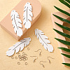 DIY Dangle Earring Making Kits DIY-TA0008-21P-6