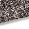 Natural Purple Fluorite Beads Strands G-RM2025-D51-3x3mm-2