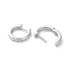 Rack Plating Brass Hoop Earrings EJEW-S241-22P-2