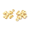 Ion Plating(IP) 304 Stainless Steel Charms STAS-G227-08G-3