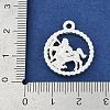 Twelve Constellations Alloy Pendants PALLOY-Q006-01D-S-3