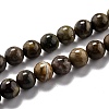 Round Natural Ocean Agate/Ocean Jasper Beads Strands G-O199-02A-1