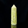 Natural Xiuyan Jade Pointed Prism Bar Home Display Decoration G-PW0007-101E-1